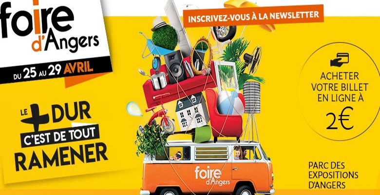 La foire d’Angers de retour le 25 avril