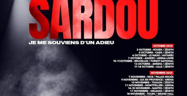 Sardou reporte son concert à Trélazé à cause de soucis de santé