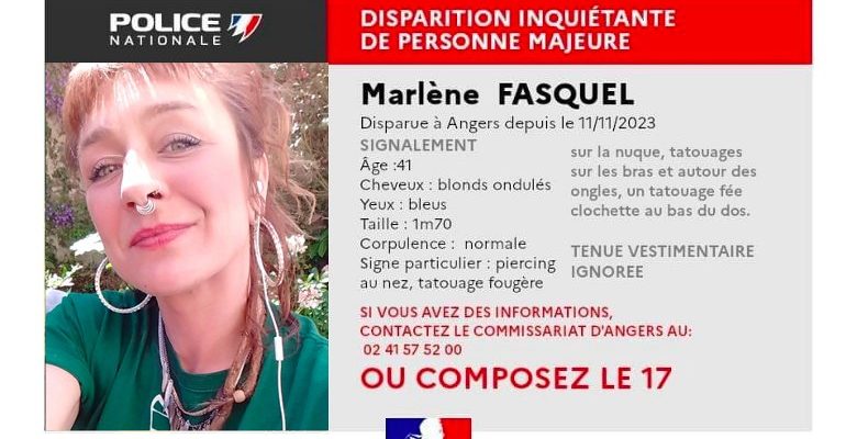 Le mystère s’épaissit autour de la disparition de Marlène à Angers